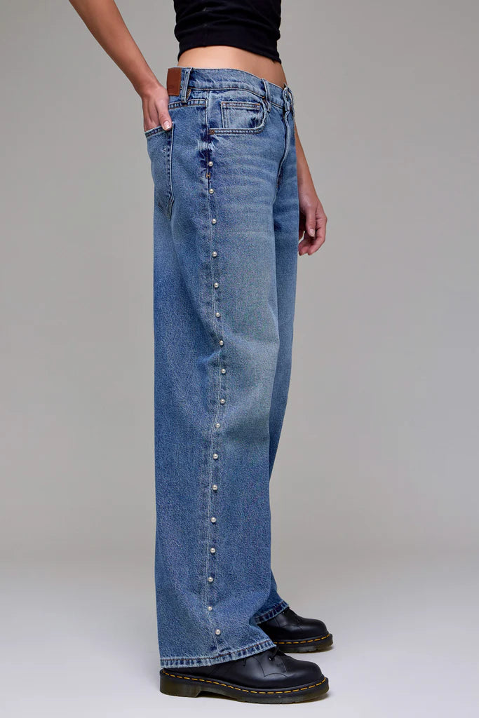 Baggy Embellished Jeans