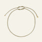 Gold Lurex Necklace Cord