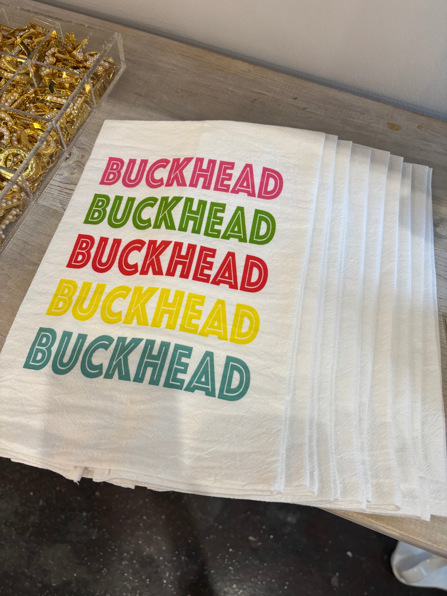 Buckhead Ombre Retro Custom Towel