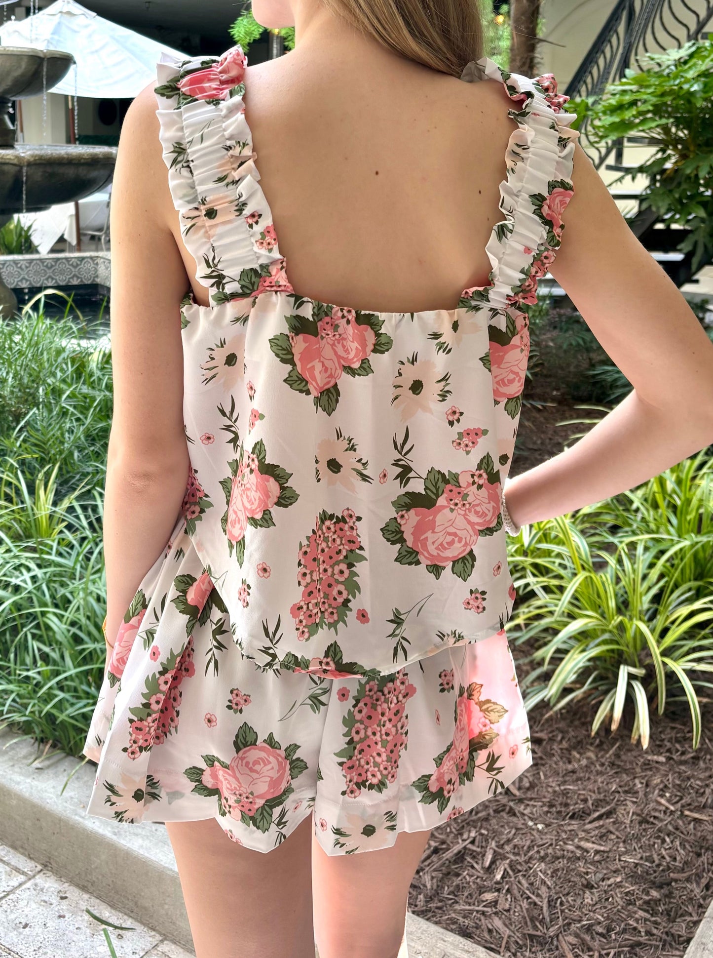 G2 Savannah Top Pink Floral