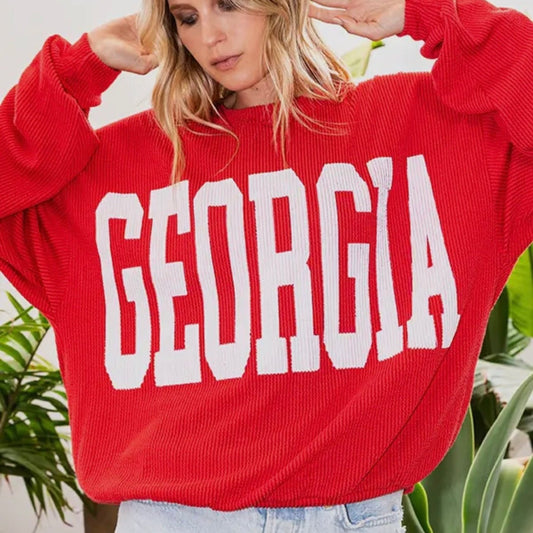 Oversized Georgia Pullover