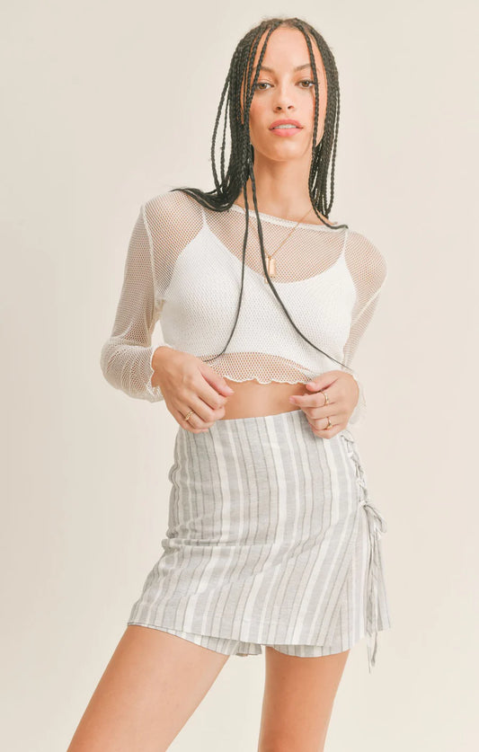 Venus LS Mesh Top