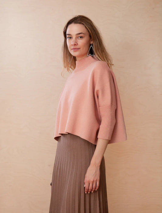 Aja Sweater Rose Linen