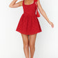 Ricci Red Skort Dress