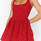 Ricci Red Skort Dress