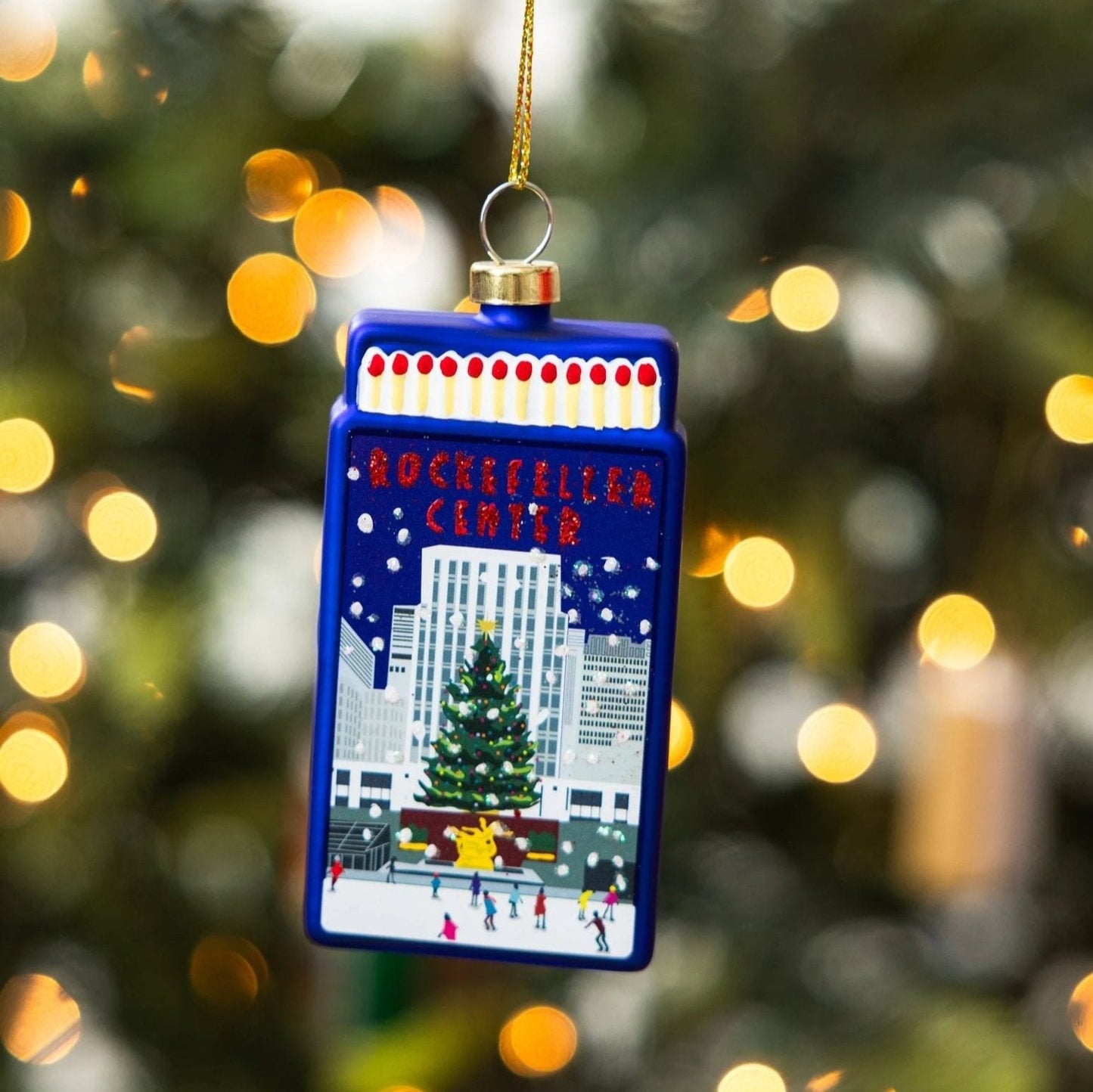 Rockefeller Center Matchbook Ornament