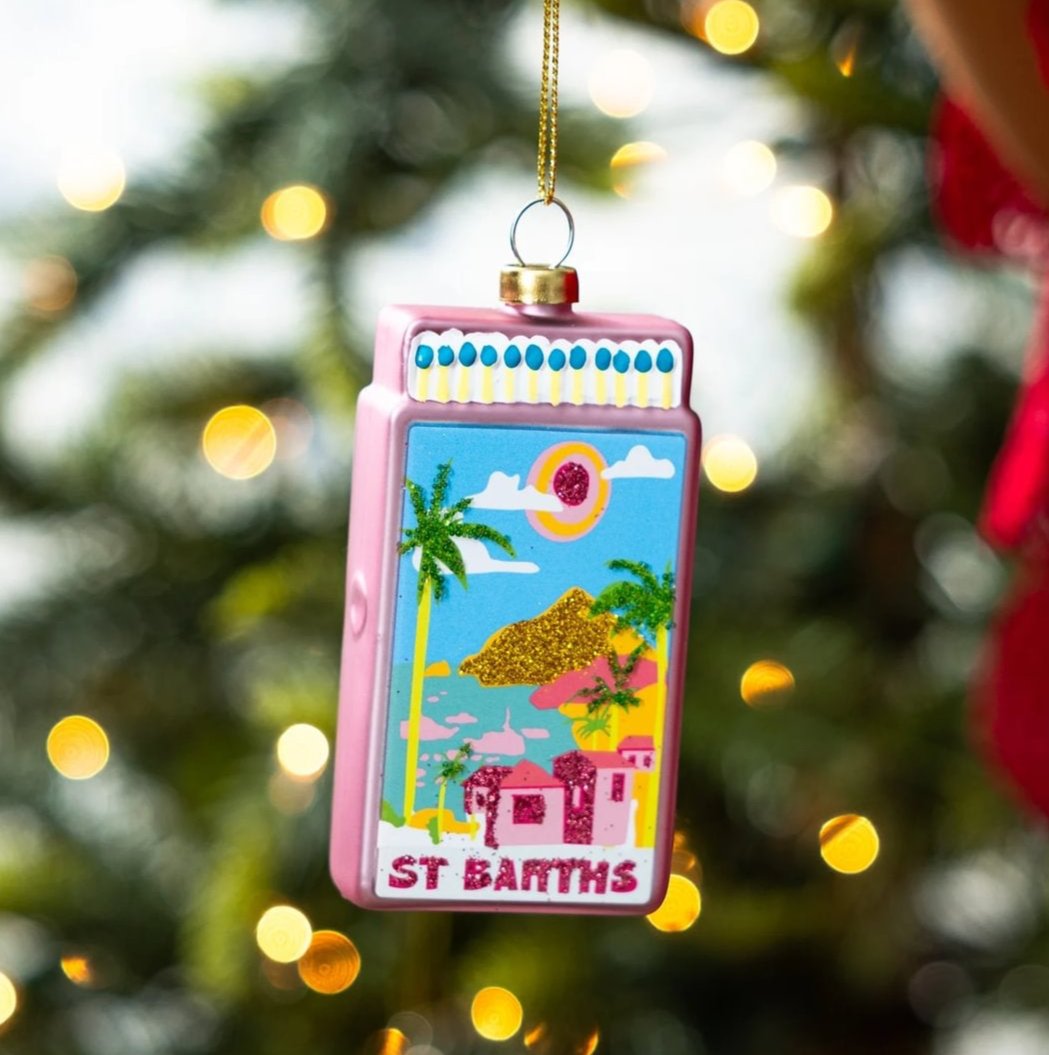St. Barths Matchbook Ornament