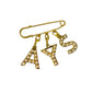 Full Pearl Letter Charm