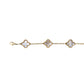 Designer Inspired Shamrock Bracelet