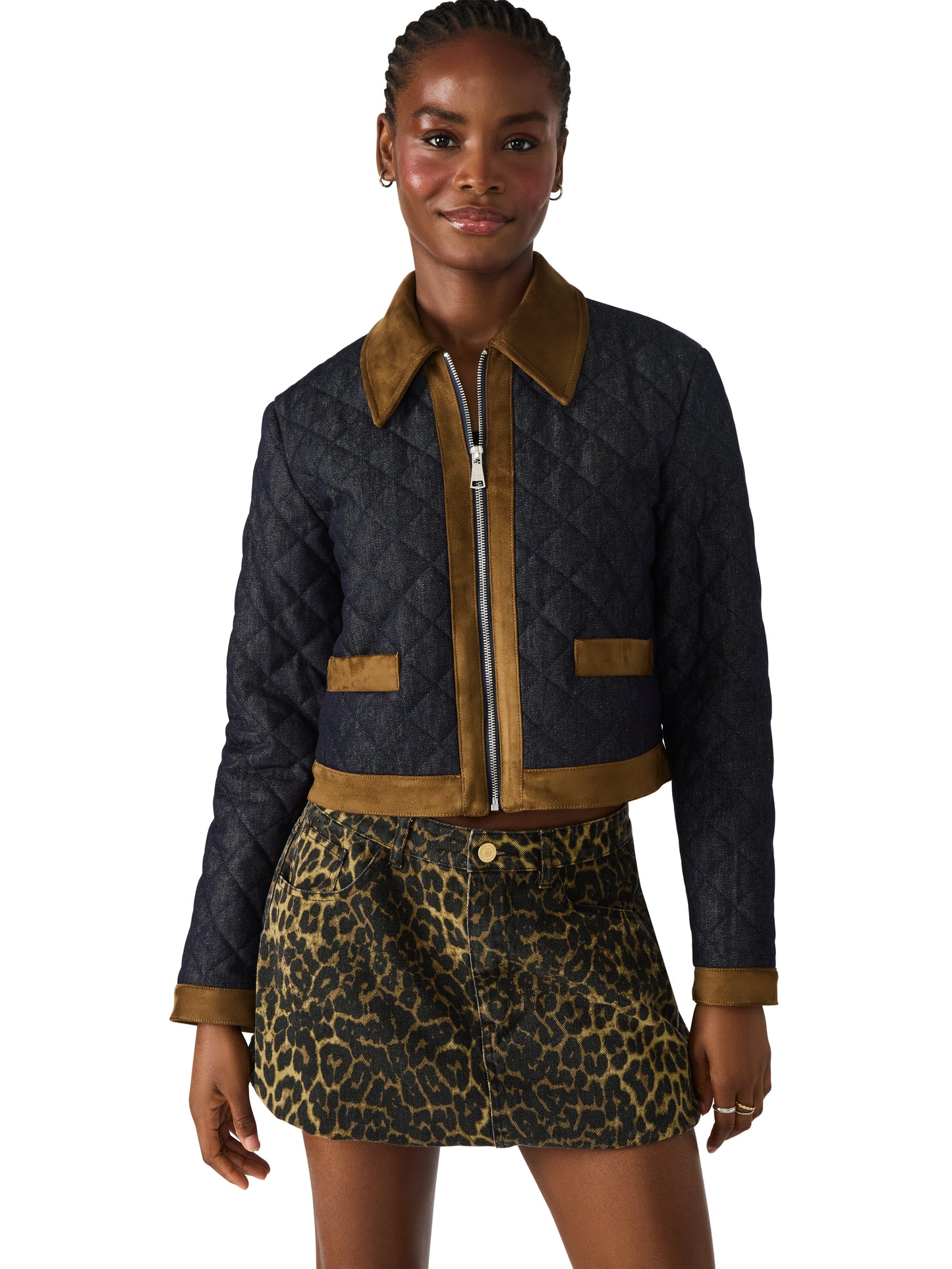 Quilted Indigo Jacket