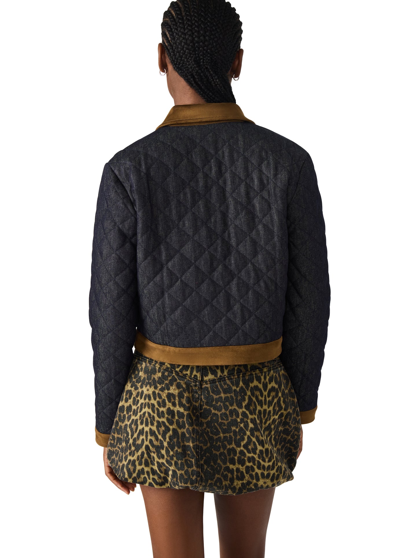 Quilted Indigo Jacket