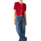 Short Sleeve Tie Cardigan