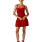 Red Velvet Mini Dress (RT)