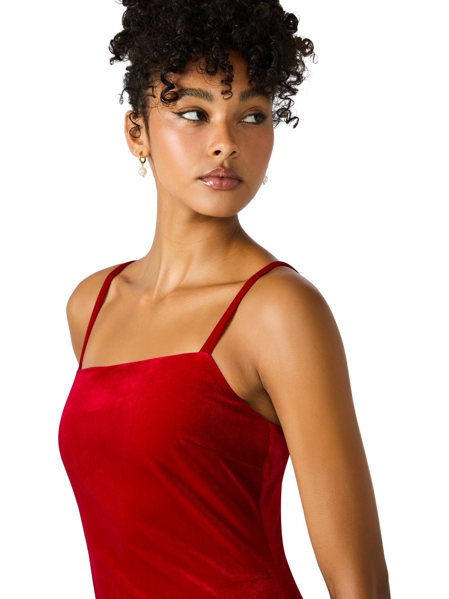 Red Velvet Mini Dress (RT)