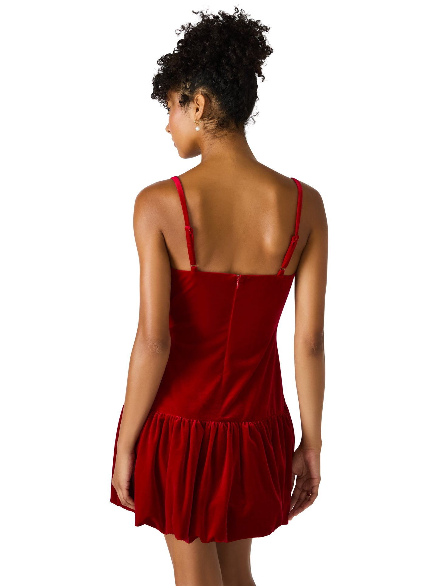 Red Velvet Mini Dress (RT)