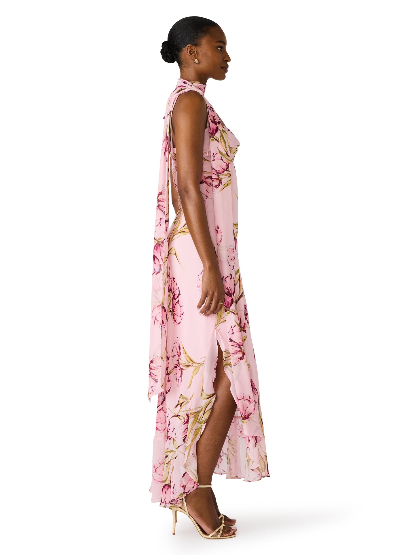 Pink Floral Maxi (RT)
