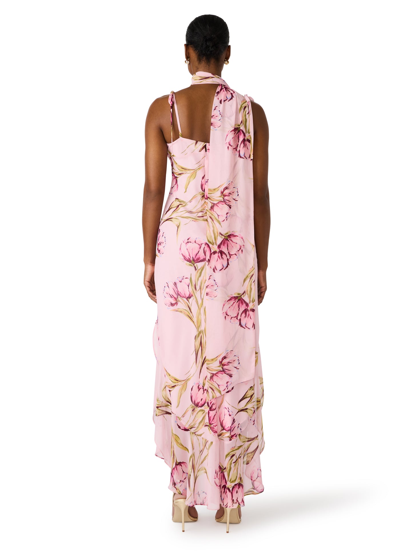 Pink Floral Maxi (RT)