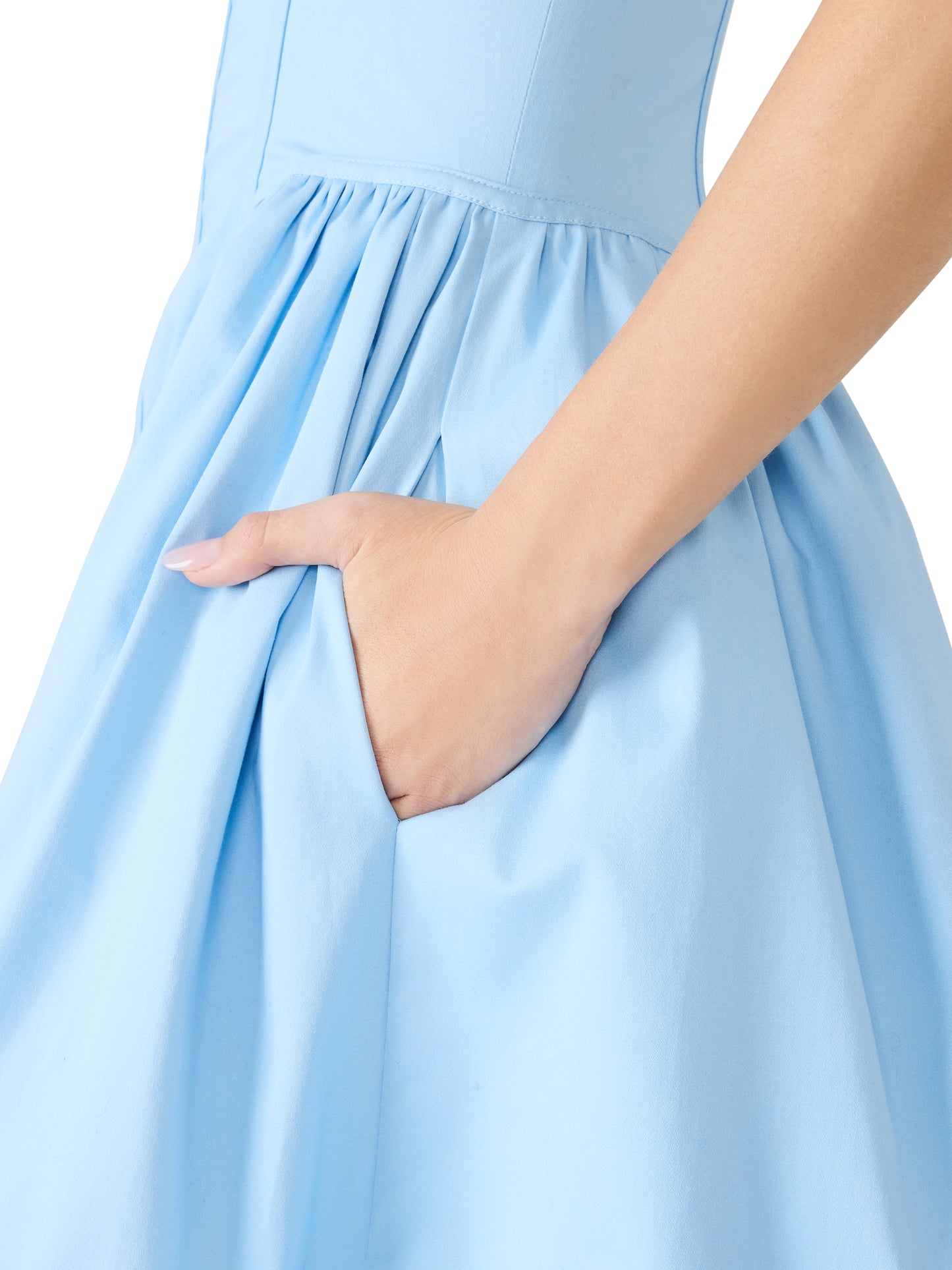 Azure Blue Vail Dress