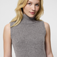 Sleeveless Turtleneck Dress
