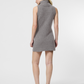Sleeveless Turtleneck Dress