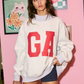 Georgia/GA Reversible Sweatshirt