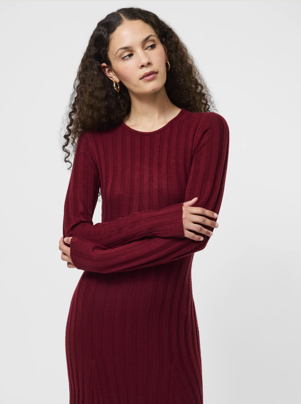 French Connection Fit & Flare Midi