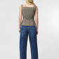 Houndstooth Wool Top