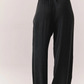 Wide-Leg Pant in True Black
