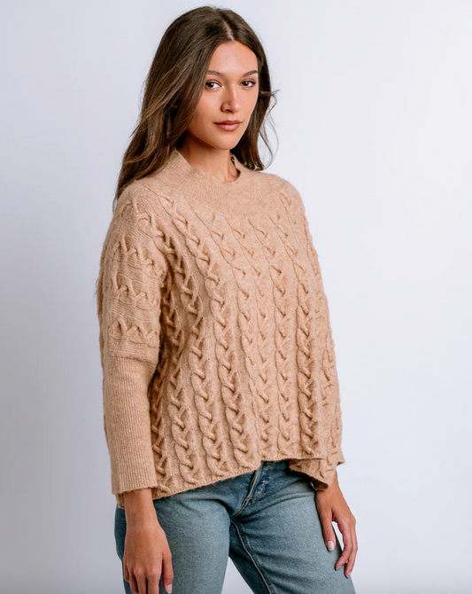 Aja Frenchie Sweater Camel