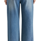 Boyfriend Fit Cuffed Jeans