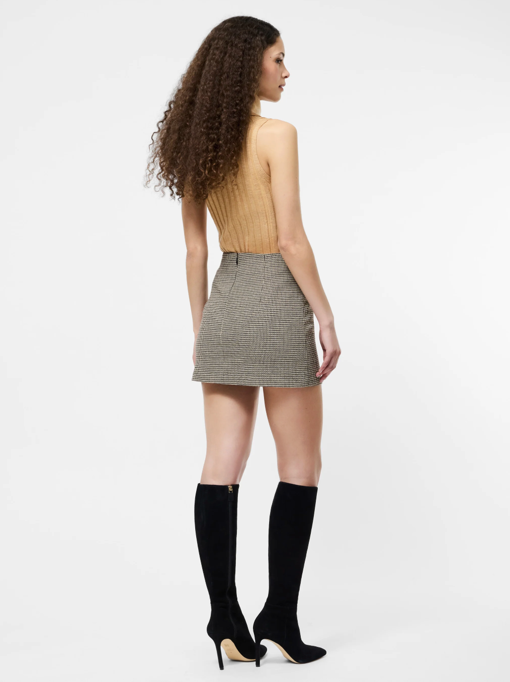 Houndstooth Wool Mini