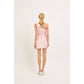 Pleated Cut Out Dress