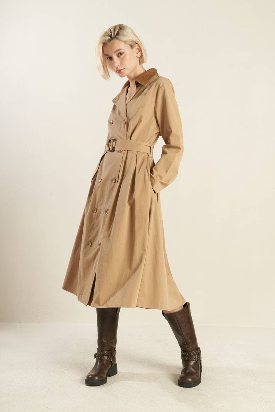 Long Trench Coat