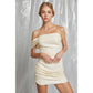 Off Shoulder Sequin Mini Dress