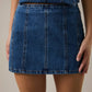 LOW WAIST DENIM SKIRT