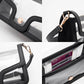 Black Rectangle Shoulder Game Day Bag