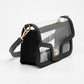 Black Rectangle Shoulder Game Day Bag