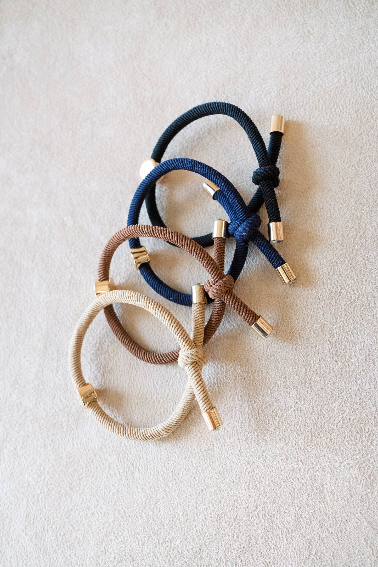 Original Smith & Co. Hair Tie Set - Dark Neutral