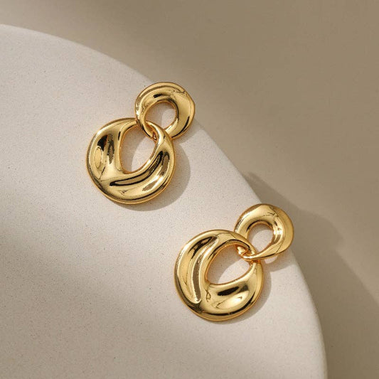 Geometric Drop Earrings