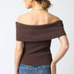 Veena Top Brown
