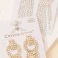Rhinestone Pave Tassel Dangle Earrings