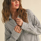 STRIPED PATTERN BUTTON DOWN SHIRTS