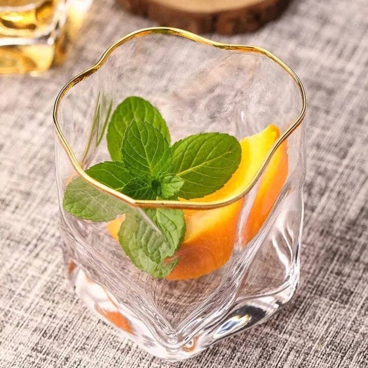 Textured Whiskey Glasses