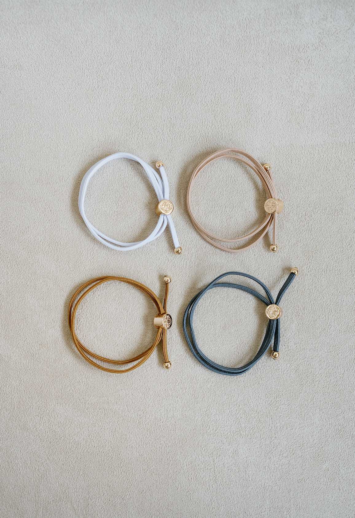 Skinny Hair Tie Set - Neutral