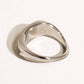 Erin 18K Non-Tarnish Classic Wavy Band: Yellow Gold