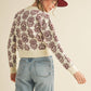 Floral Knit Sweater