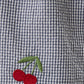 MID-RISE EMBROIDERED SHORTS