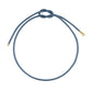 Slate Blue Necklace Cord: No Charm