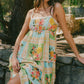 Country Bouquet Midi Dress