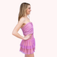 Lavender Tulle Preston Strapless Top